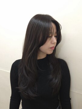 ネアー 新潟(NEER) 新潟駅/万代/ミディアム/レイヤーカット/艶髪/髪質改善/韓国ヘア