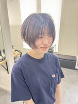 エルエスヘアー(LS HAIR) 【片山陽基】おしゃれショートボブ 顔周りレイヤー