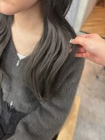 アングゥイー(ungu iE)&nbsp;インナーカラーシェルグレー