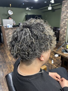 メゾンフォーメン トアロード(Maison for men TorRoad) 波巻き【メンズパーマ/メンズメッシュ/メッシュパーマ】