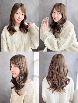 ラピス 銀座blue店(Lapis) 【月1メンテ】リタッチで透明感カラー[銀座/銀座駅/銀座]