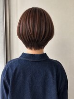 ケークリエイティブコード(K creative COrDE) 大人美シルエットショートボブ×オーキッド