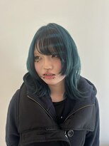 ゲーム 原宿店(GAME) Turquoise Blue × Border Color