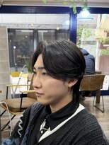 ティーヘア(t.hair)&nbsp;曲がる縮毛矯正/センターパート/フェード/ビジネス/刈り上げ