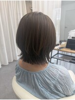 エマ 浦上駅前店(EMMA)&nbsp;ミディアムレイヤー × 透明感たっぷりブラウン