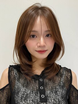 サンドイエナ 横浜店(sand yena) ワンカールで可愛いミディアムレイヤー