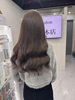スカイ 本店(SKY)&nbsp;naoki__ナチュラルブラウンカラー×エクステ