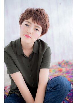 ヘアアンドビューティー ミック(Hair & Beauty miq) 鮮度高めの★ボーイッシュショート(miq阿佐ヶ谷)