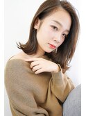 【La fith】 外はねミディアムスタイル