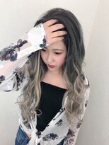リタ(rita)&nbsp;プルエクステ、グレーグラデーション