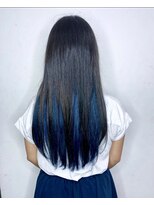ソース ヘア アトリエ 京橋(Source hair atelier) 【SOURCE】インナーコバルトブルー