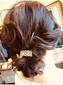 結婚式ヘアアレンジ!