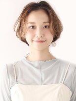 ロビー 表参道(ROBBY)&nbsp;大人可愛い20代30代カールショート／メルティカラー