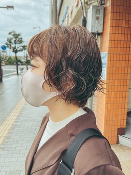 ラブハーツアンドビー マツヤマ(luve heart's And Be matsuyama) 2分デジパショートボブ