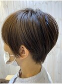 マッシュベースの大人ショート