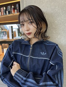 ロンド 表参道店(Lond) 【Lond表参道倉崎涼】ちらっと見えるインナーカラーが可愛い!