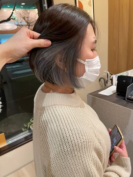 アヴァンス ジェイアール和歌山店(AVANCE.) ボブやミディアムおすすめインナーカラー