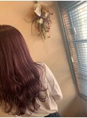 ピンク/髪質改善縮毛矯正/髪質改善/韓国風/韓国ヘア