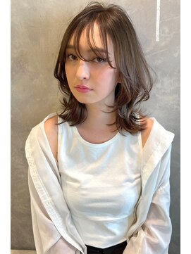 トルネード(TORNADO) くびれウルフレイヤー斜めバング　n4.10