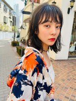 【ARTE表参道/青山】モテ髪ミディアム×ブリーチなし透明感