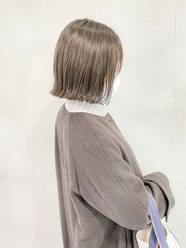 ハルキ ミナト ジャパン オオサカ(HARUKI MINATO japan OSAKA) 外ハネボブ 20代30代40代ヘア 小顔 大阪ボブ 梅田