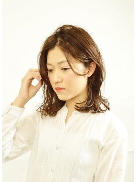 ドゥセリエ 新宿本店(de cellier) 艶感モテ髪前髪大人ガーリーこなれヘア