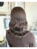 グレージュカラー/シルキーベージュ/韓国風ウェーブ[吉祥寺]