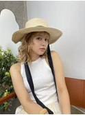 夏に合うブリーチパーマ