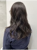 ゆるふわ♪垢抜けパーマエアリ－カールウェーブパーマグレージュ