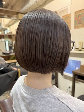 オンスター(ONSTAR) 透明感♪髪質改善カラー内巻きショートボブ小顔艶感