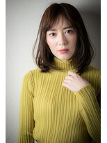 カバーヘアアンドスパ ブリス 浦和(COVER HAIR&SPA bliss)&nbsp;斜めバング前下がりレイヤーカットAラインボブw浦和30代40代50代