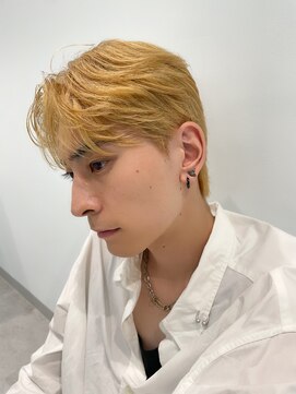 ノラ ウメダ(NORA UMEDA) ブロンドベージュ×シースルーマッシュ