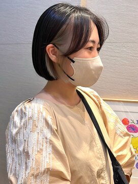 ラフ フロム ガーデン(Laf from GARDEN) インナーカラー/前髪カット/アンブレラカラー/イメチェン/ボブ