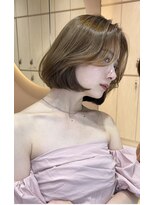 グロー 大宮(GLROW)&nbsp;♪顔周り　ウルフ　韓国ボブ　レイヤー　縮毛矯正