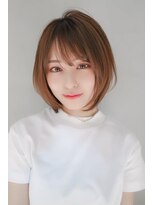 ギークス(GEEKS)&nbsp;【GEEKS渋谷】ボブウルフ/小顔/レイヤー/ベージュ/ブリーチなし