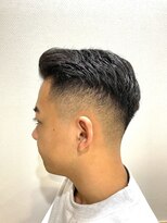 銀座マツナガ 神田店&nbsp;王道バーバースタイル七三ハイフェードバッチリセット