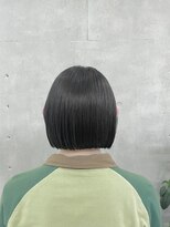 ネオリーブカフ 鶴ヶ峰店(Neolive caff)&nbsp;テリボブ　ダブルカラー　ダークグレージュ