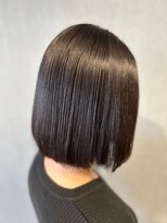 シャトン(chaton)&nbsp;シンプルボブ/黒髪/ツヤストレート