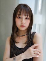 ギークス(GEEKS)&nbsp;【GEEKS渋谷】暗髪/グレージュ/春カラー/ロングレイヤー/透明感