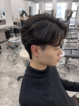 オム ブランシェ(HOMME BLANCHE’) 【SHIN】韓国風ニュアンスパーマ