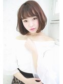 【over hair】 王道ナチュラルボブスタイル