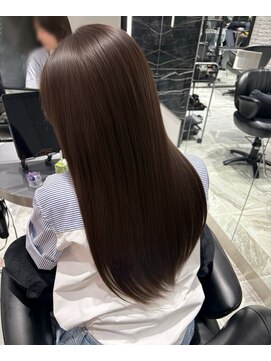 バレット 表参道(VALETTE) ブラウンベースのチョコレートカラー