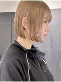 ペールベージュメルティカラーミルクティーカラーことりベージュ