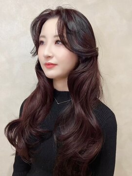 アンククロス 渋谷(ANKH CROSS) 髪質改善/ロングレイヤー/レッドブラウン