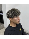 【ホワイトメッシュ】【ツイストスパイラルパーマ】