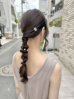 アッシュ 下北沢店(Ash) ダウンの編み下ろしスタイル