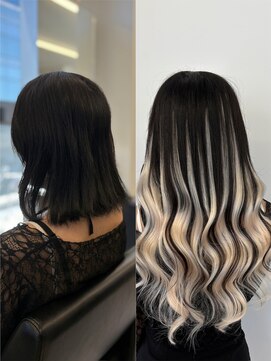 ラピステン 福岡天神 大名店(Lapis) エクステ/バレイヤージュ/人毛