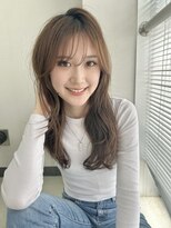 ヘアーデザイン モモ(Hair Design MoMO)&nbsp;ふわっと柔らかい質感あふれるオリーブベージュ