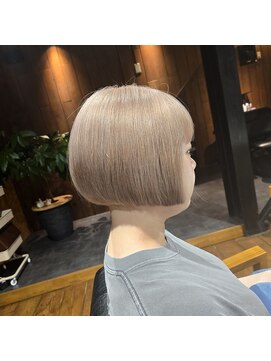 オードット ヘアデザイナーズ(O.hair designers) ミニボブ×ブロンドスタイル！