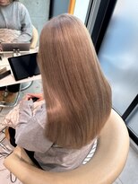 ロンドルピナス 小倉(Lond Lupinus)&nbsp;ミディアムヘア暗めカラー/デザインカラー/フェイスフレーミング